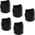 5 PCS Chair Caster Cups Furniture Wheel Stopper 2" Office Chair Wheel Cups Furniture Pads for Rolling Desk Chair Crib Wheels Anti-Sliding Felt Bot...