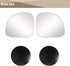 Car Blind Spot Mirror,HD Glass Frameless Convex Rotating Design,Rear View Mirror with wide angle Adjustable,Stick for Van SUV Trucks Universal (Fa...