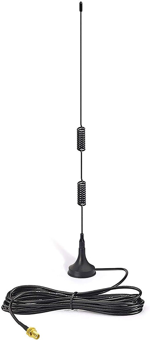 Bingfu Dual Band VHF UHF 136-174MHz 400-470MHz Ham Radio Antenna Magnetic Base SMA Female Antenna for Wouxun BaoFeng BF-F8HP UV-5R UV-82 BF-888S H...