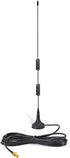 Bingfu Dual Band VHF UHF 136-174MHz 400-470MHz Ham Radio Antenna Magnetic Base SMA Female Antenna for Wouxun BaoFeng BF-F8HP UV-5R UV-82 BF-888S H...