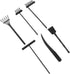 Toyvian Outdoor Decor Outdoor Decor 6 Pieces Mini Zen Garden Kit Black Rake Meditation Sand Zen Garden Tools Rock Sand Garden Tools Accessories fo...