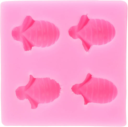 Bumble Bee Silicone Mold Bee Baking Fondant Molds For Cake Decorating Cupcake Topper Chocolate Candy Gum Paste Polymer Clay...