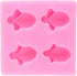 Bumble Bee Silicone Mold Bee Baking Fondant Molds For Cake Decorating Cupcake Topper Chocolate Candy Gum Paste Polymer Clay...