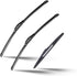 3 Factory Windshield Wiper Blades for 2011-2015 Kia Sorento/2014-2020 Kia Soul/2015-2019 Kia Soul EV, Original Equipment Replacement 24"/20"/11" (...