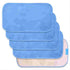 KEEPOW Microfiber Mop Cloth Refills Compatible with MR.SIGA Professional Microfiber Mop, Double Side use, Wet & Dry Mopping, Pack of 5...