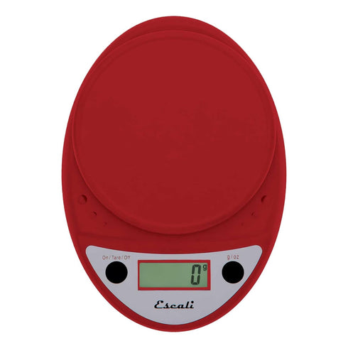 Escali Primo Digital Food Scale Multi-Functional Kitchen Scale and Baking Scale for Precise Weight Measuring and Portion Control, 8.5 x 6 x 1.5 in...