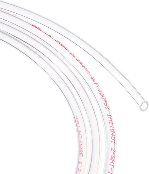 Pneumatic Tubing - Polyurethane Air Compressor Hose Pipe, Apply to Air Line Transfer (4mm OD 2.5mm ID, 10Ft, Clear)......