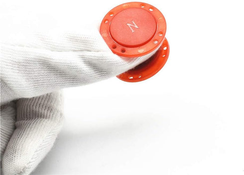 41L Magnetic Coat Buttons 26mm/1” Invisible Hidden Sewing Button Nylon with Magnets Inside for Coat Jacket Suitcase Bag Windbreaker Pajamas 6 Butt...
