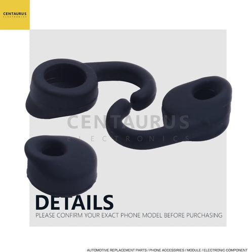 New 3pcs Gel Ear Bud Earbuds tip + 2pcs Ear Hook Loop earhooks Replacement for Jabra EASYCALL EASYGO Clear USA Cell Phones Parts...