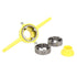 Pipe Threader Plumbing Tools Alloy + Plastic PVC Thread Tool Maker Pipe Npt Round Die Set Pipe Threader Plumbing Manual Hand Tool...