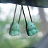 Swinging Dinosaur Car Hanging Ornament for Rear View Mirror, Cute Car Decor Accessories Interior, Car Pendant Dinosaur...