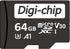 64GB Micro SD Memory Card for Samsung Galaxy M04, M14, M54, A14, A34, A54, F04, F14 Class 10 UHS-1 U3 MicroSDXC 64GB Digi-Chip High Speed 90mb/s V...