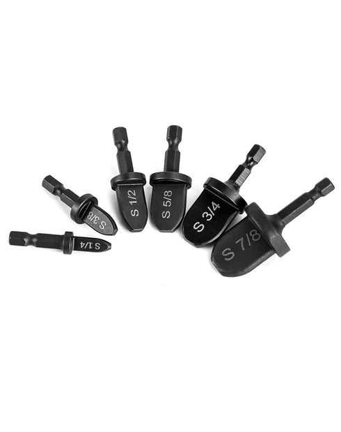 QWORK HVAC Repair Kit Air Conditioner Copper Pipe Expander Expansion Tool Manual Copper Tube Expander Drill Bit Soft Copper Pipe Tool Drill Bit Co...