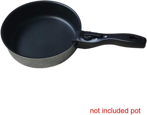 Removable Universal Pot and Pan Handle Grip - Detachable Scald-Proof Bakelite Replacement for Cookware...