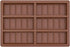 2 Pack Chocolate Bar Molds,Rectangle Silicone Break-Apart Protein and Engery Bar Candy Chocolate Molds Wax Melt Candles Chocolate Bakeware Molds...