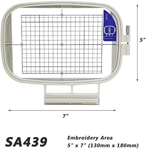 Sew Tech Embroidery Hoops for Brother Innovis NQ1700E NQ1600E NQ1400E NQ3600D Dream Machine 2 VE2200 4000D 1500D V7 V5 VM5200 Stellaire XE1 Babylo...