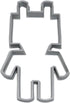 ROBOT OUTLINE SCIENCE ROBOTICS MACHINE COOKIE CUTTER MADE IN USA PR2292...
