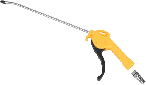 Air Blow Gun with 10" Long Angled Nozzle, Aluminium Alloy Pneumatic Dust Removing Gun, Air Blow Accessory with a Joint...