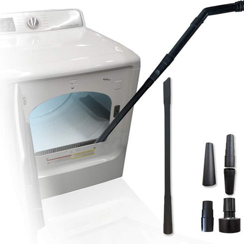 Dryer Lint Cleaner for Dryer Vent - Lint Eraser Dryer Vent Vacuum Cleaner Attachment and Lint Trap Cleaning Tool. Dryer Vent Cleaner Kit Vacuum At...