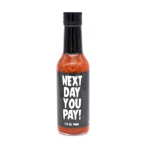 Hellfire Next Day You Pay! Hot Sauce, Made with Super Hot Peppers, Gourmet, Award-Winning Recipe, Vegan & Gluten Free, 5 oz....
