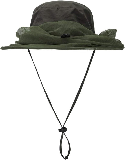 Fishing Hat Sun Protection Hat Mosquito Head Net for Outdoors Bucket Hat with Hidden Net Mesh...