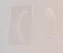 Set of 2 Baseball Print Stencil,Bleached Shirt Stencil, Baseball Acrylic Stencil for T-shirt Stencil,Sublimation Crafting (10")...
