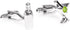 Martini and Shaker Mixed Drinks Pair Cufflinks in a Presentation Gift Box & Polishing Cloth...