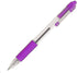 Z-Grip Retractable Ballpoint Pen - Violet - Pack of 12...