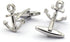 Sailing Boat Yacht Anchor Smart Shirt Tie Clip and Cufflinks Set...