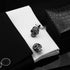 Personalized Skull Cufflinks Funny Cufflinks for Men Unique Cufflinks 3D Designs for Men's Shirts and Dresses Halloween Gifts...