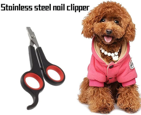 Black Pet Nail Claw Grooming Scissors Clippers for Dog Cat Bird Gerbil Rabbit Ferret Small Animals Practical and Attractive Dog Claw Care...
