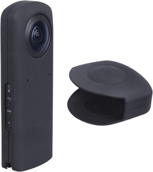 Portable Silicone Case for Ricoh Theta Z1 360 Degree Camera?Skin for Ricoh Theta Z1 Waterproof Protection (Black)...