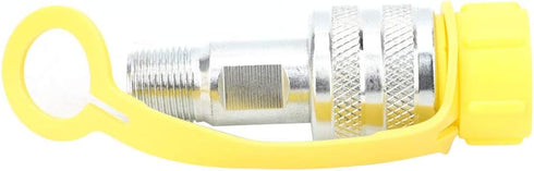 Coupler Quick Connect Couplers Zg 3/8 Thread Zg3/8,Hydraulic Coupling Set Zg3/8 Mechanical Oil Pipe Plated Steel Quick Disconnect Coupler...