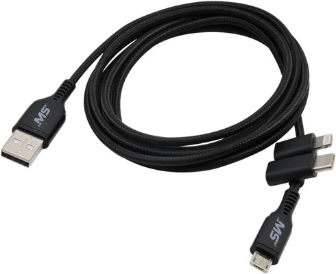 MobileSpec MBS06552 6 Foot Multi-Use Charge and Sync Cable...