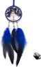 Blue Dream Catcher for Car Mirror, Small Dream Catchers for Boys Bedroom Wall Decor Car Rear View Mirror Hanging Accessories Handmade with Car Das...