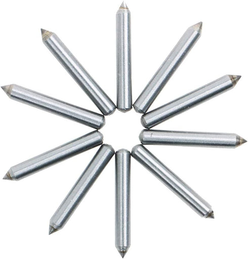 AUTOTOOLHOME 10pcs Scribe Tips Engraver Bits Carbide Point Bit Nozzle for Rotary Tool Electric Engraver Engraving Metal Wood PVC Plastic...