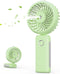 Portable Handheld Misting Fan, 4000mAh USB Rechargeable Personal Foldable Fan with Water Tank Battery Operated Spray Water Mist Fan Makeup Small F...