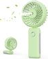 Portable Handheld Misting Fan, 4000mAh USB Rechargeable Personal Foldable Fan with Water Tank Battery Operated Spray Water Mist Fan Makeup Small F...