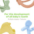 Swing Bird Teether (Yellow) | 100% Platinum Silicone | Baby Teether for babies 3-6 Months, 6-12 Months | Easy to Hold | Infant Teething Toys for R...