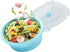 3Pack Collapsible Silicone Food Storage Containers with Lid 40OZ Foldable Lunch Bowl for Microwave Freezer Dishwasher Safe 800ml...