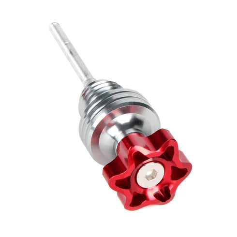 SUNQIAO Dirt Bike Dipstick, CNC Alloy Pit Bike Engine Oil Dipstick for CRF50 CRF70 KLX110 Z50 Z50J SSR 110cc Engine 125cc 150cc Dirt Bike Engine t...
