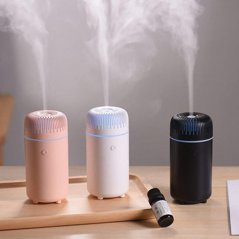 Car Diffuser Humidifier Aromatherapy Essential Oil Diffuser Car Air Freshener Diffuser USB Cool Mist Mini Portable Diffuser for Car Home Office Be...