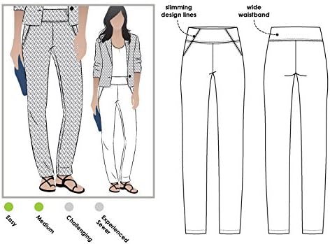 Style Arc Sewing Pattern - Beth Pant (Sizes 04-16)...