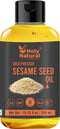 Sesame Seed Oil I Extra Virgin Cold-Pressed, No GMO,Untreated and Unrefined Sesame Seed Oil –Grate for Cooking & Flavor Enhancer in Many Cuisines ...