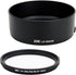 RF 50mm Dedicated Reversible Lens Hood & UV Filter Kit Fit for Canon RF 50mm f/1.8 STM Lens Replaces Canon ES-65B Hood on Canon EOS R6 R5 RP R Cam...