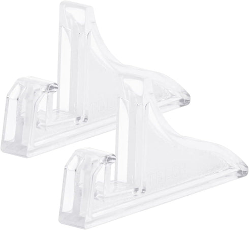 Coitak 2 PCS Acrylic Stands Clear Mini Display Easel Holder for Displaying Sand Picture...
