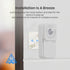 BroadLink FastCon Smart Radar Motion Sensor - Wireless Human Sensor Detector for Remote Monitoring and Smart Home Automation, Broad Detection Rang...