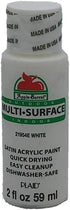 Apple Barrel Satin Acrylic Multi-Surface Paint Set - Black and White (2 Ounces Each)...