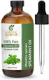 Spearmint Essential Oil - 100% Pure, Natural, and Therapeutic – Premium Grade with Glass Dropper - for Aromatherapy and DIY - 4 fl. oz. (118 ML)...