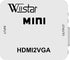 HDMI to VGA Converter Adapter with 3.5mm Stereo Audio Output Converter 1080P for TV PC Laptop to Projector......